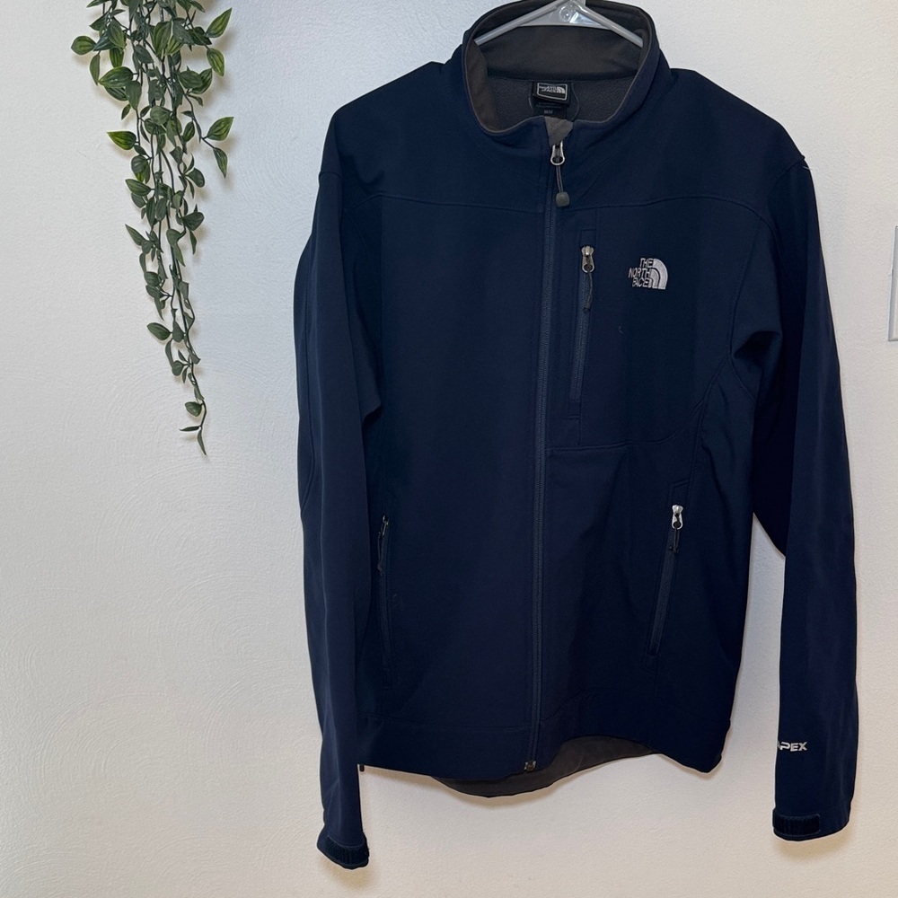 The North Face APEX Men's windbreaker Jacket dark blue